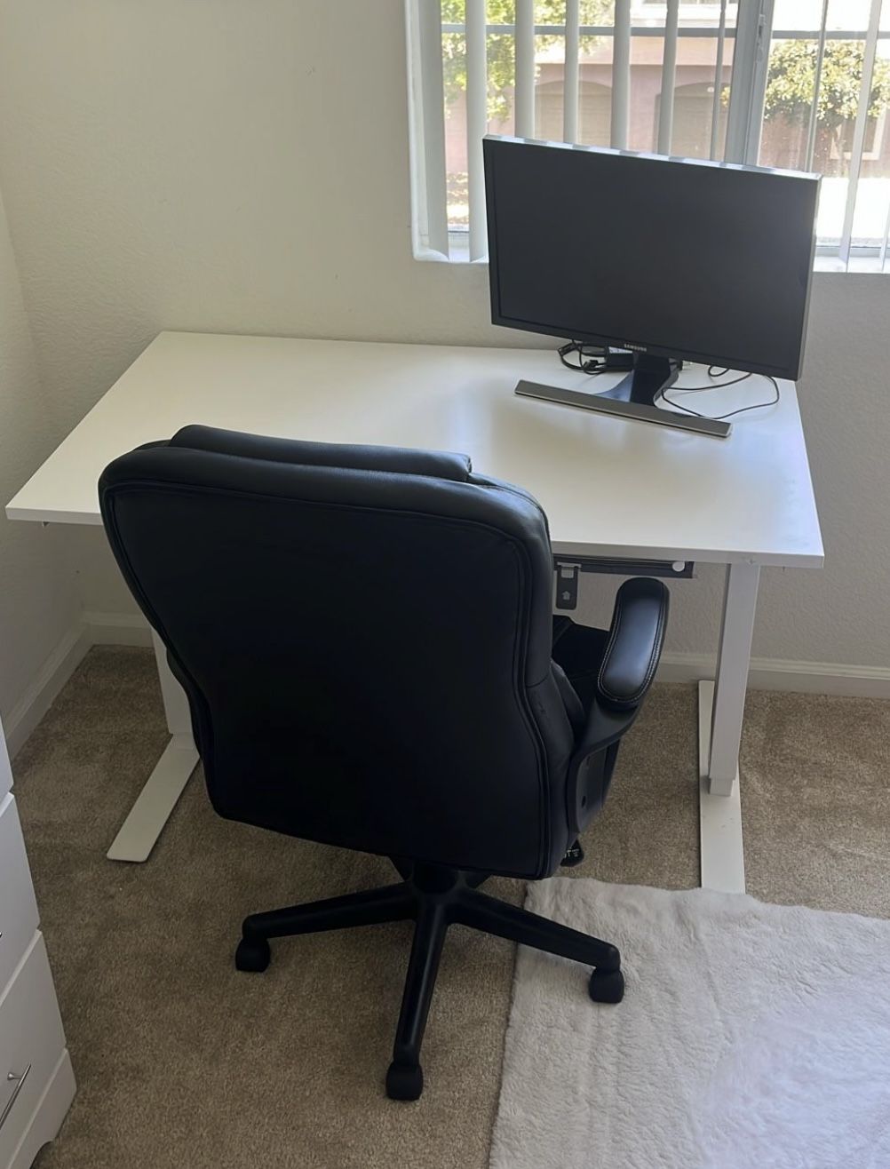 Manual Crank Standing Desk