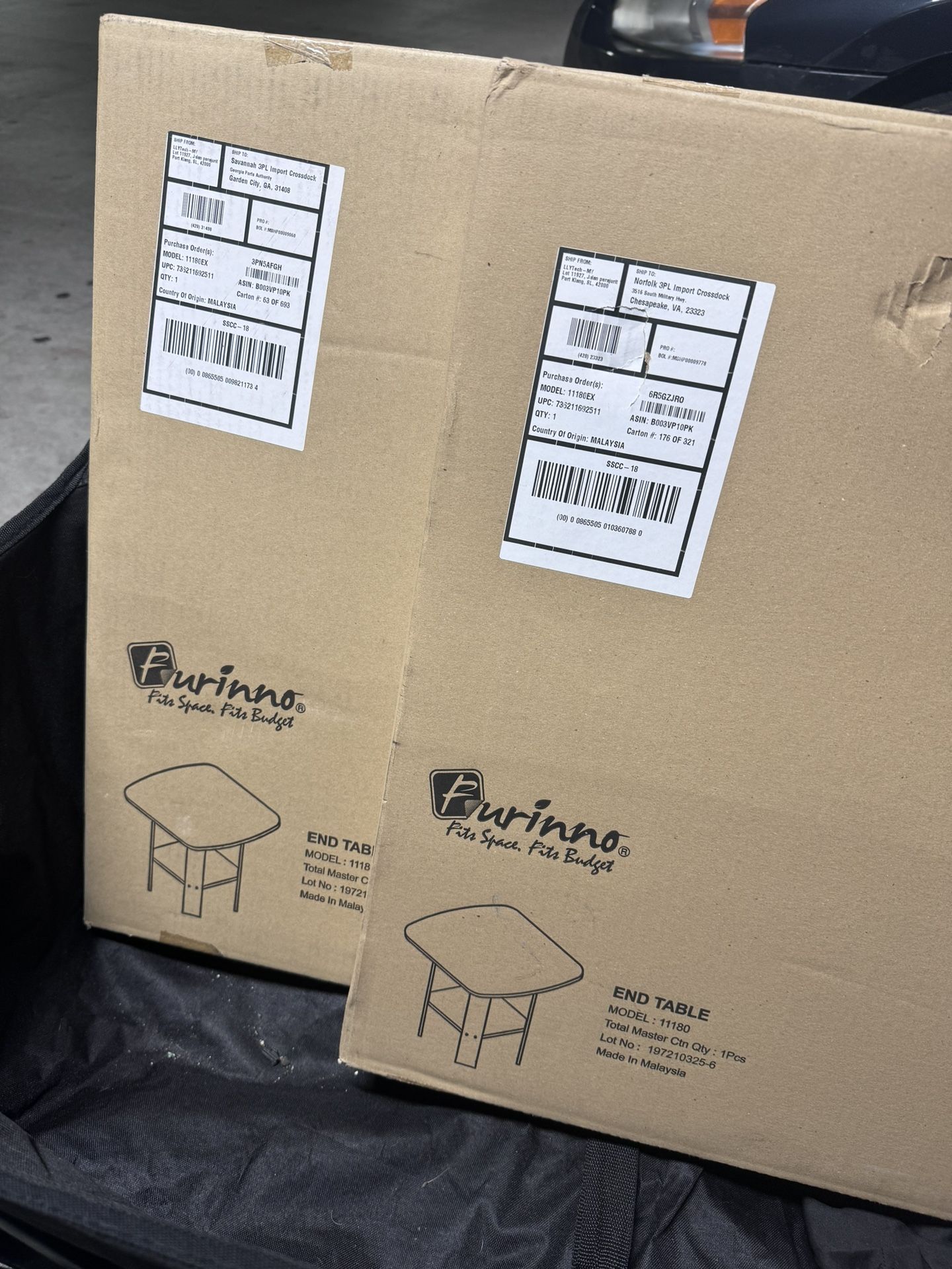 End Tables Brand New