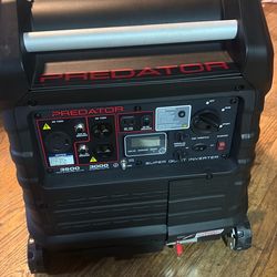 Brand new predator 3500 generator never used