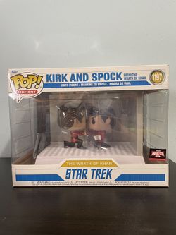 Kirk and Spock Funko Pop