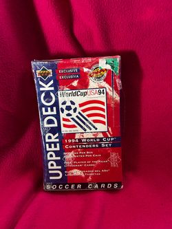 Upper Deck 1994 World Cup Contenders Set Soccer Cards, Panini Cards, Manchester United Cards Bundle
