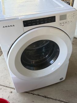Amana washer and dryer