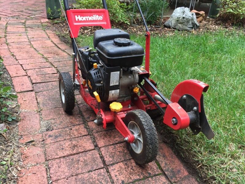 9" Homelite 79cc 4 cycle walk behind gas lawn edger