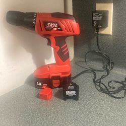 Skill 18 Volt  Drill New Only Used Twice