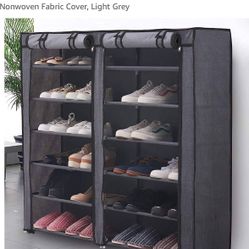  7 Tier Shoe Rack Storage Organizer, 36 Pairs