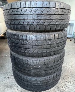 4 YOKOHAMA LT 265/75/16 ALL TERRAIN TIRES $345 CASH TOTAL‼️ FREE INSTALL‼️