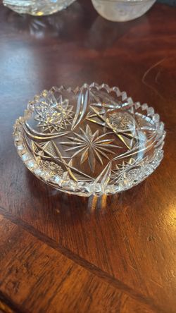 Antique American Brilliant Cut Bowl
