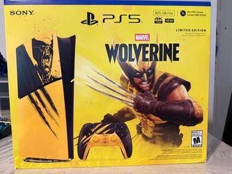 PlayStation 5 Digital Console - Marvel's Wolverine Limited Edition Bundle