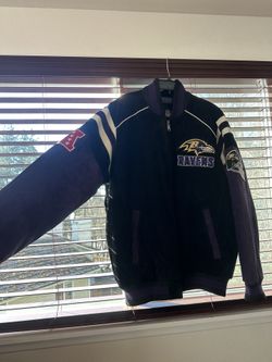 Baltimore Ravens Varsity Suede Jacket 