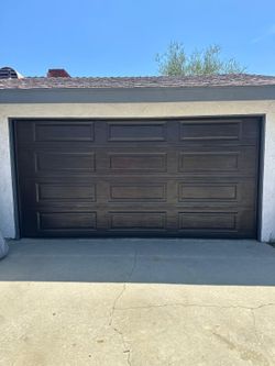 New garage door