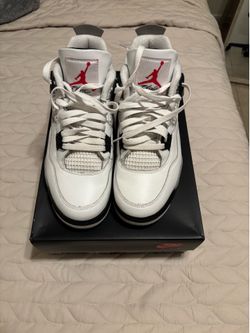 Jordan 4 white cement (2025)