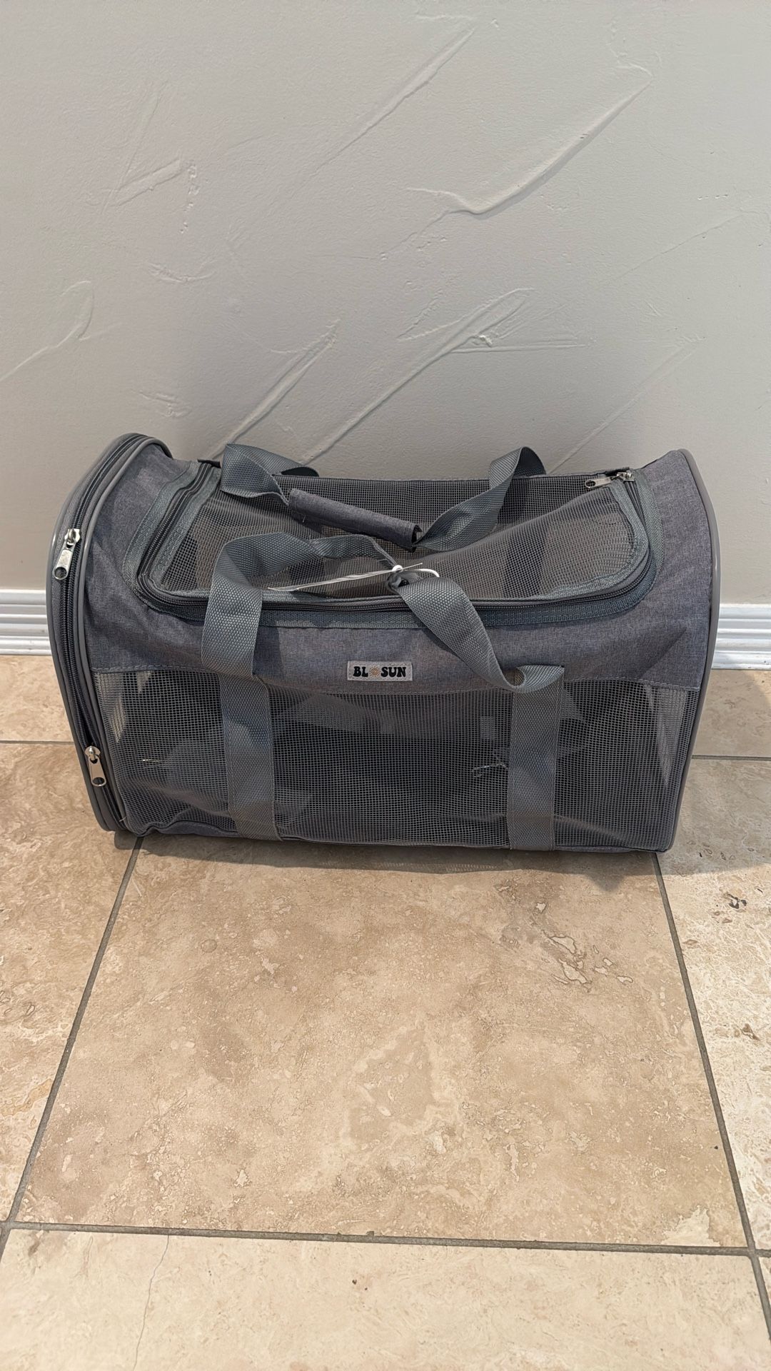 BluSun 20 Inch Pet Carrier Never Used