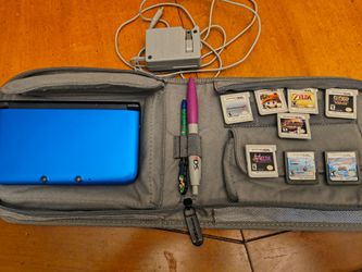 Nintendo 3ds, 9 games and stylus'