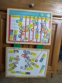 Chore/Responsibility Magnetic Chart