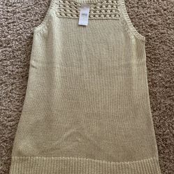 New LOFT Sweater Tank, size M