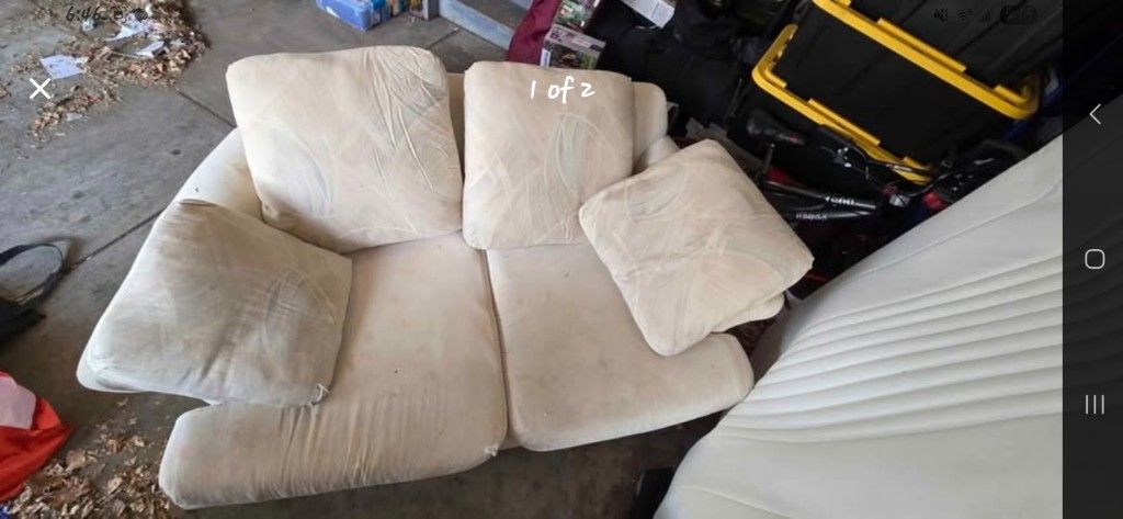 FREE Love Seats, Must Pick Up