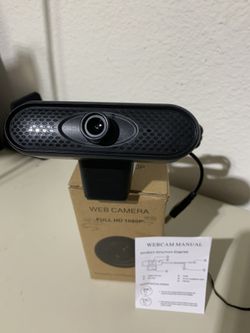 1pc 1080P Webcam with Microphone