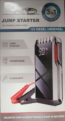 3 in 1 Portable Jump Starter *NEW*