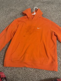 Nike Orange Pullover Hoodie