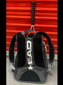 🍒 1 HEAD Backpack 1 HEAD Tennis Racquet, 1 DONNAY🎾Tennis Racquet, 1 Racquetball Racquet {sold seperately or all together}... Value together $200