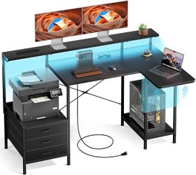 HLDIRECT 55 Inch Computer Desk