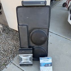 2x10” Subs + Custom 2012 Silverado Box + NEW JL Audio HD750/1 + Kenwood Amp + SiriusXM