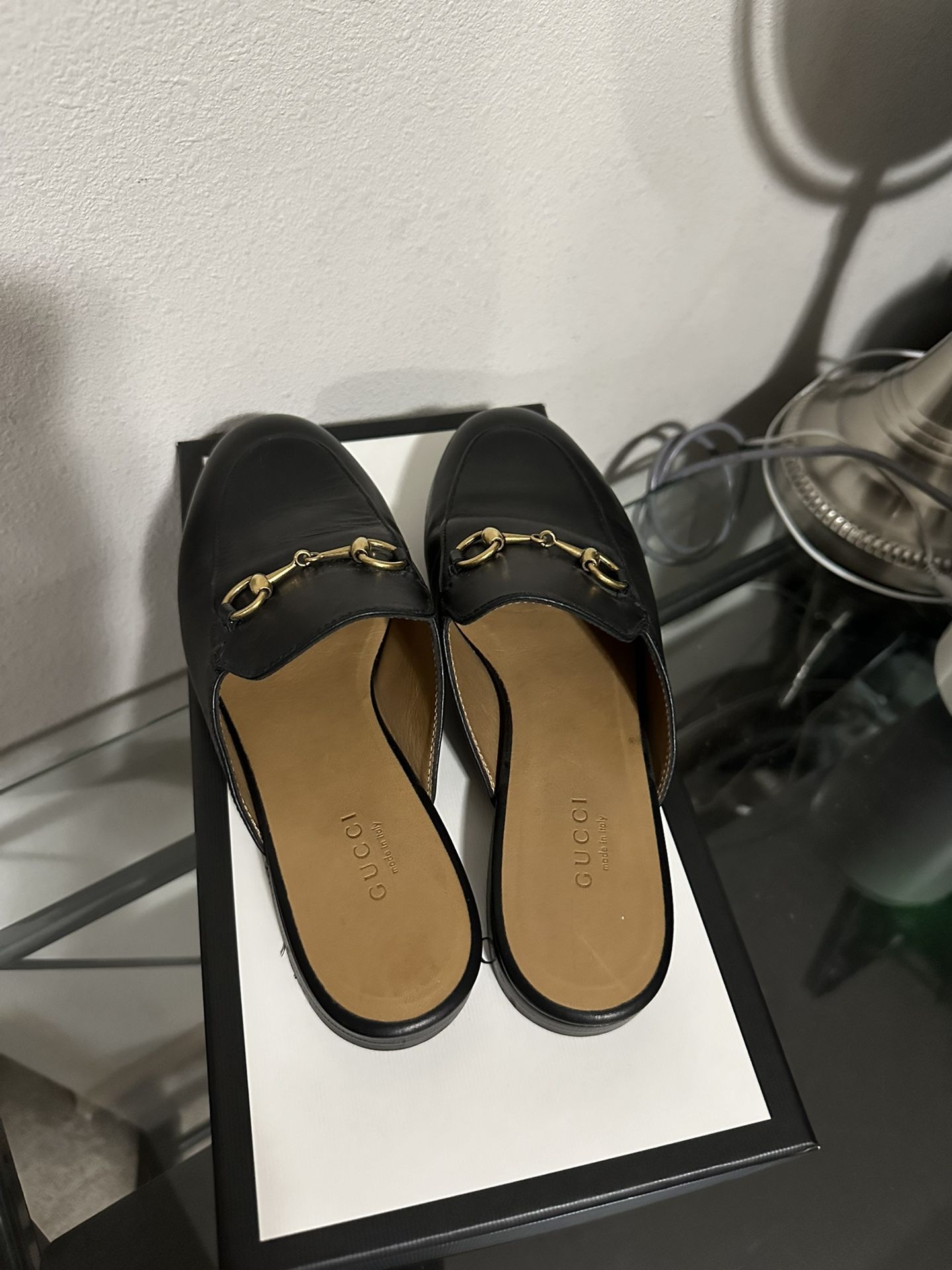 Gucci Princetown Leather Slipper