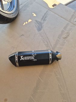 Akrapovic motorcycle exhaust