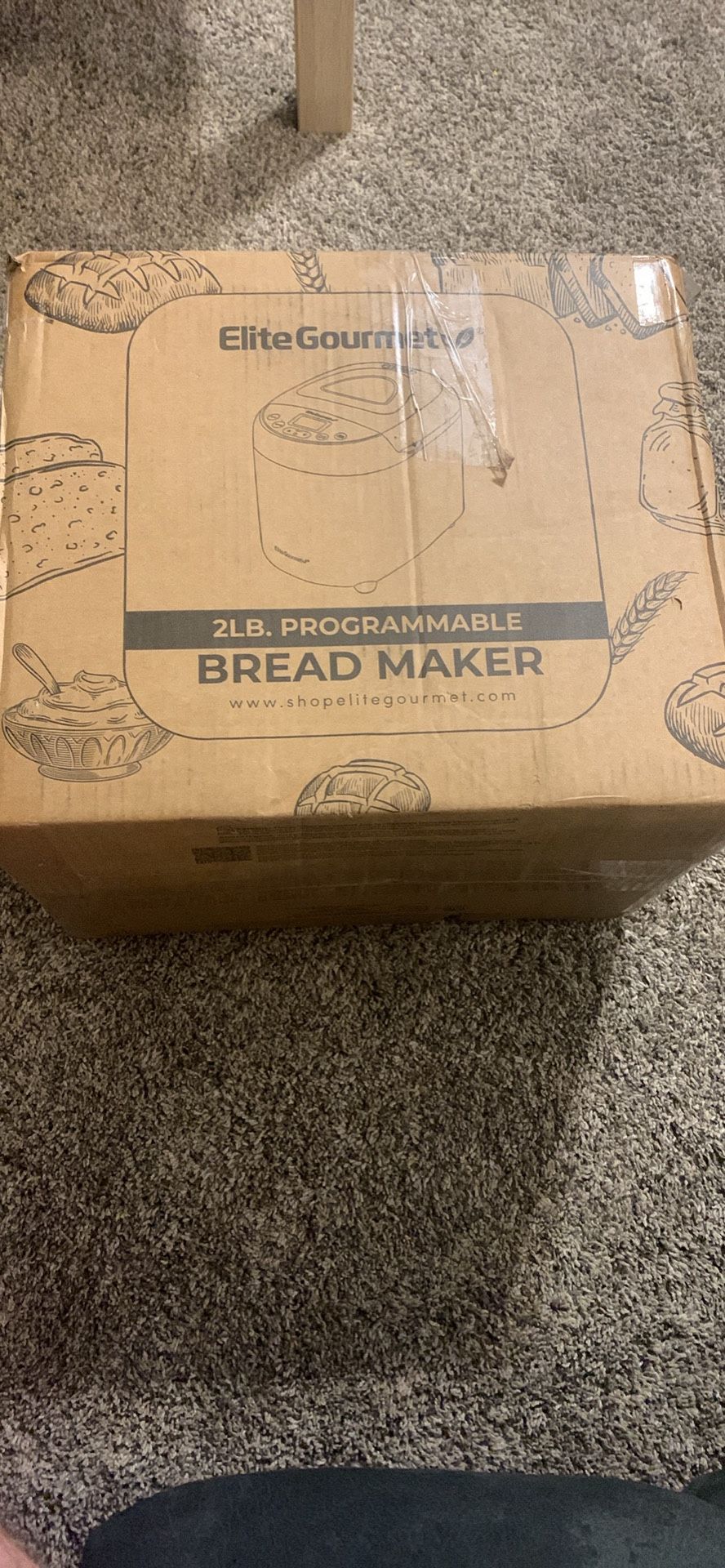 Elite Gourmet Bread Maker
