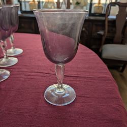 Glass Wine Goblets