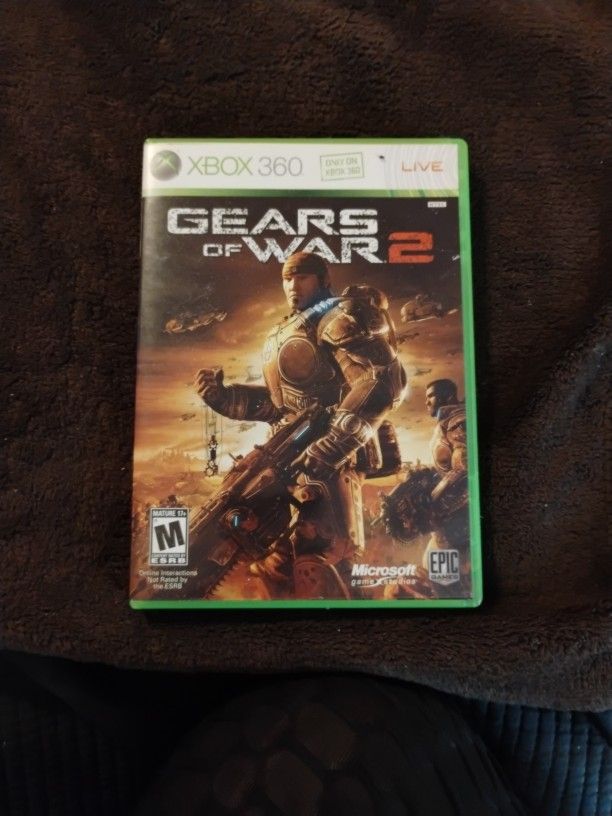 Xbox 360 Gears Of War 2 Game