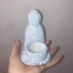 Sitting Buddha Candle 