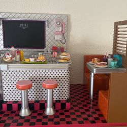 Our Generation Doll Diner Set 