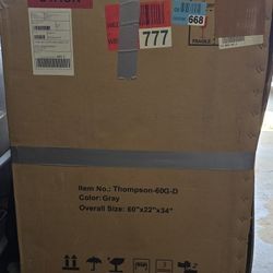 SUDIO
Thompson 60 in. W x 22 in. D Bath Vanity in White with Engineered Stone Vanity in Carrara White with White Sink