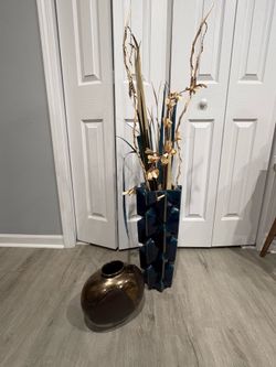 Vases with flowers