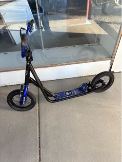 Mongoose Expo Kick Scooter, BMX-Style Handlebar & Brake Cable Rotor, Wide Foo...