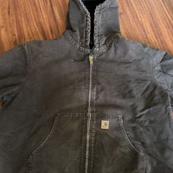 Dark Brown Carhartt Jacket 
