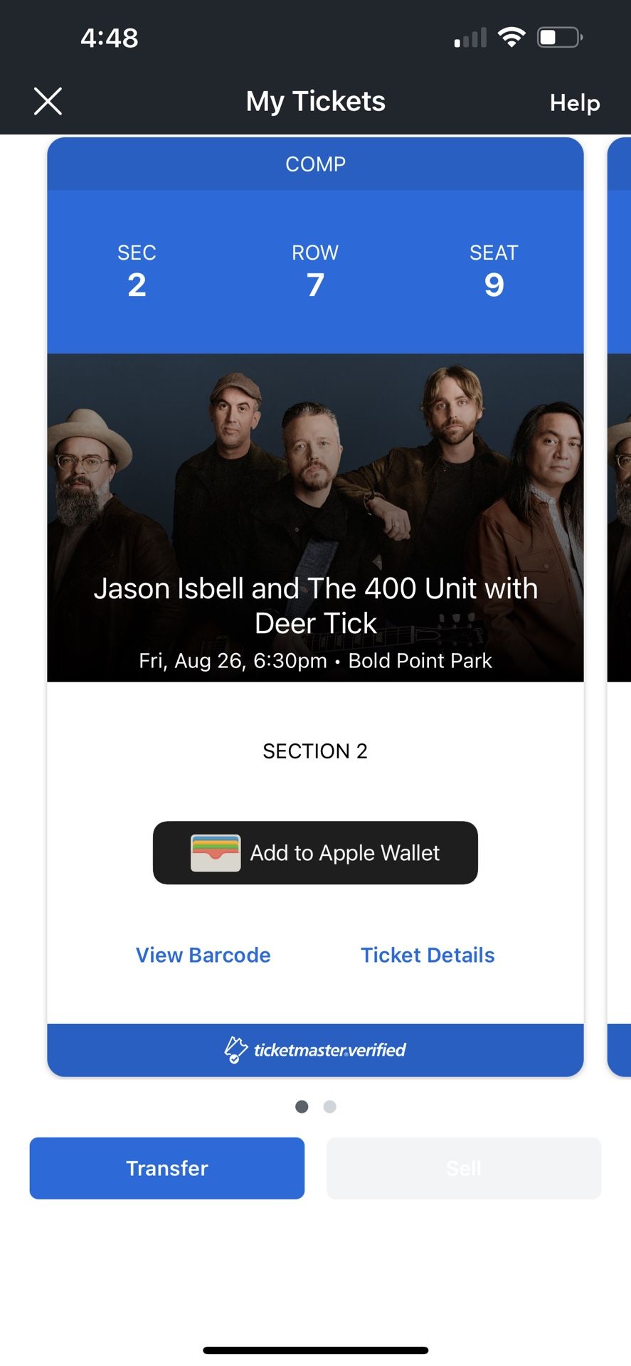 Jason Isbell And The 400 Unit With Deer Tick Concer Tickets