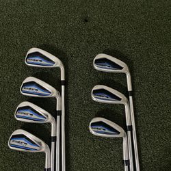 Right Handed Cobra F-max 5-pw+gw Iron Set