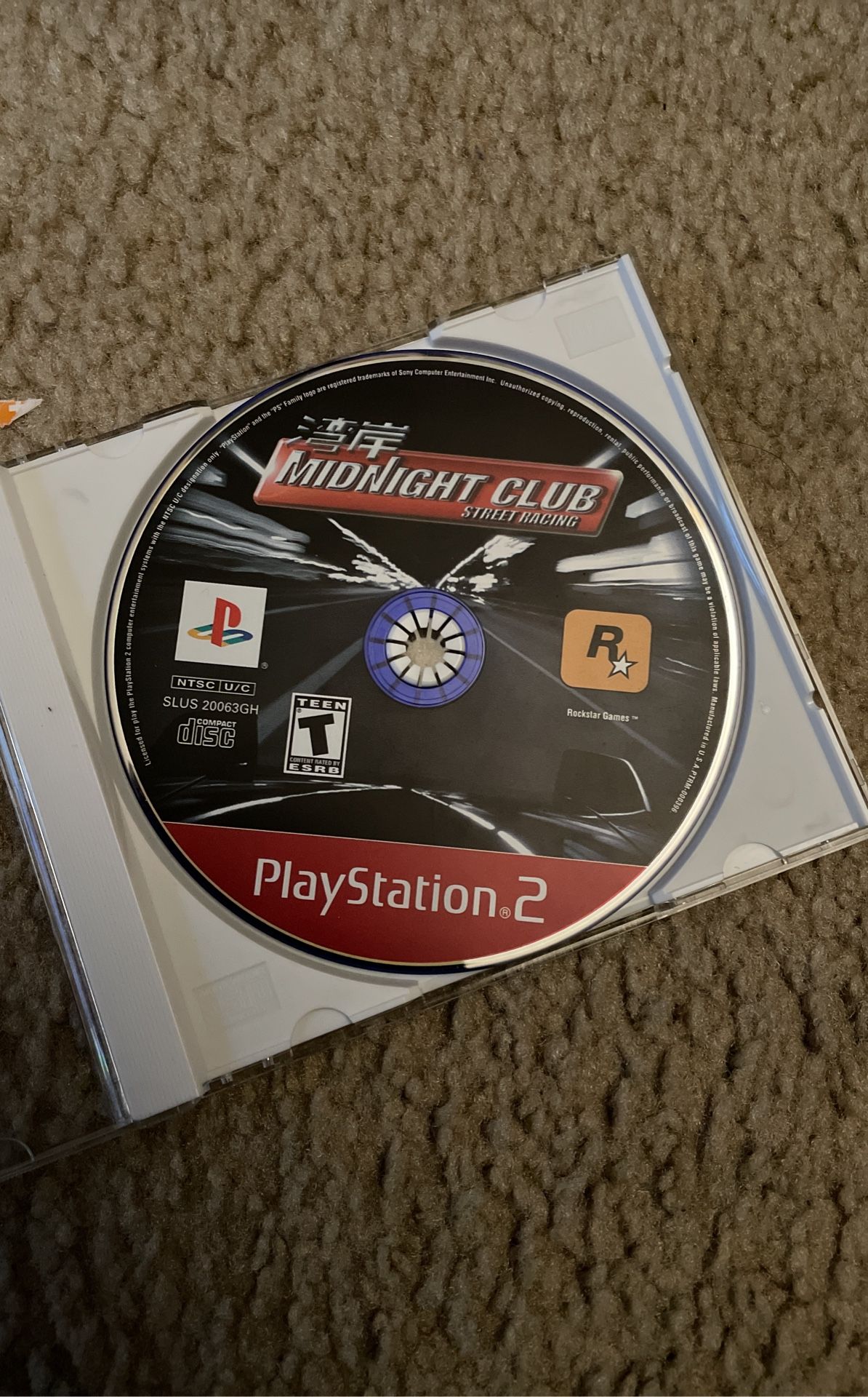 Midnight Club Racing (ps2 Game)