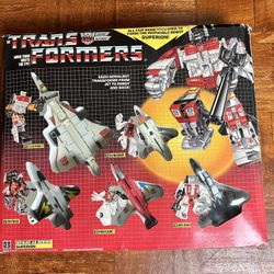 Vintage Original Transformers G1 Superion Giftset Complete in Foam with Box