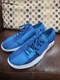 Under Armour Mens Speedform 211525 Blue Low Top Lace Up Sneaker Shoes Size 9.5