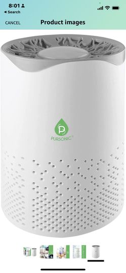 Pure sonic Air Purifier