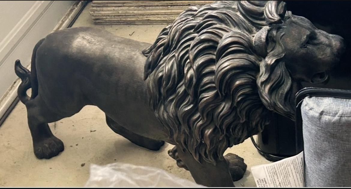 Majestic Lion Statue