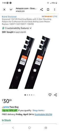 Lawn mower blades