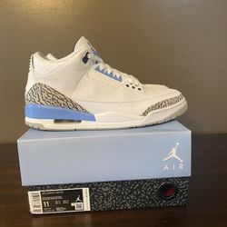 Unc jordan shop 3 for sale