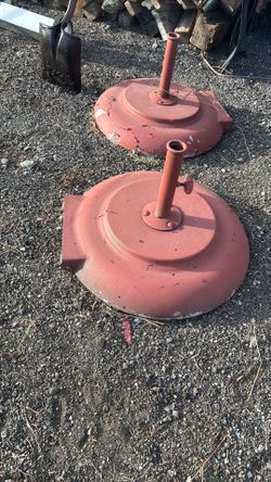 Heavy duty, commercial grade umbrella holders