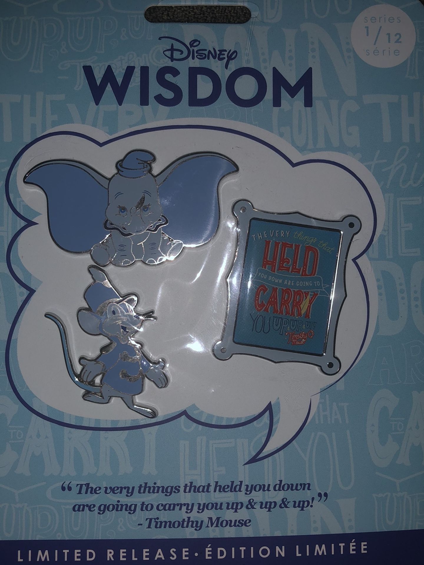 Disney Wisdom Dumbo Pin Set