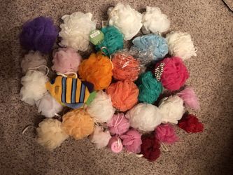 LOT of Bath Scrubs- 30