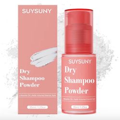 Dry Shampoo Powder for Women and Men,1.23oz Travel Size Waterless Dry Shampoos Spray for Thick, Fine,Dry Oily Hair,Non Aerosol Dry Volumizing Shampoo 